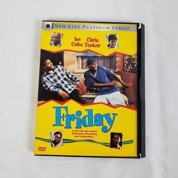 Friday DVD Ice Cube Chris Tucker Comedy New Line Platinum Series - Picture 1 of 3
